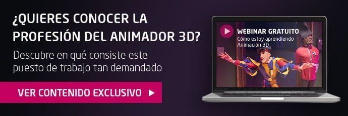 CONOCE LA PROFESIÓN DEL ANIMADOR 3D