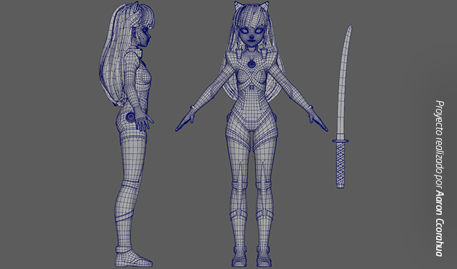 modelado 3d retopología