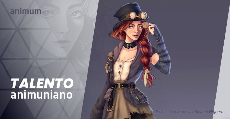 personaje estilo steampunk
