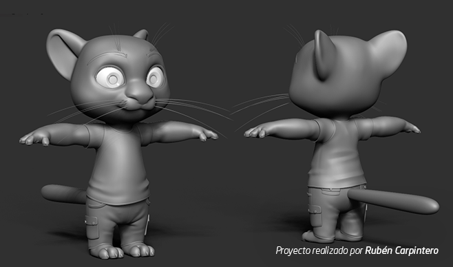modelado 3d animales