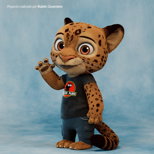 modelado 3d animales