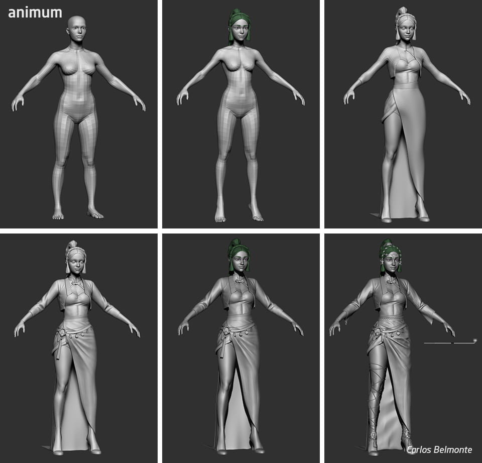 Modelado 3D para videojuegos Modelado 3D para videojuegos: malla base
