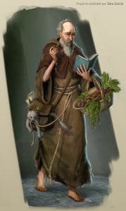 diseñar un personaje render final