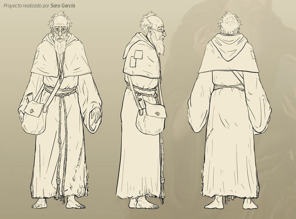 diseñar un personaje turn around