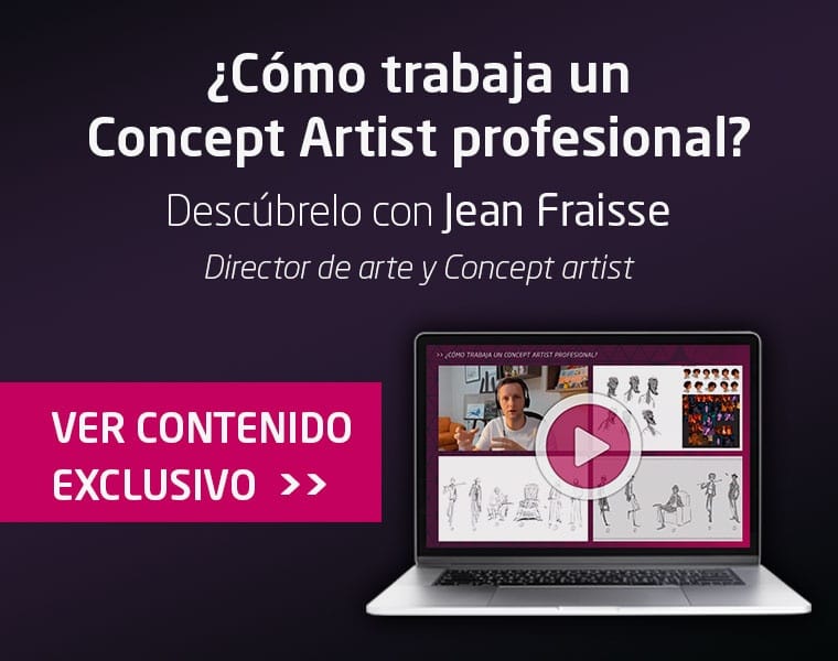 Descubre el paso a paso del trabajo de un concept artist en este nuevo Webinar online gratuito de Animum 