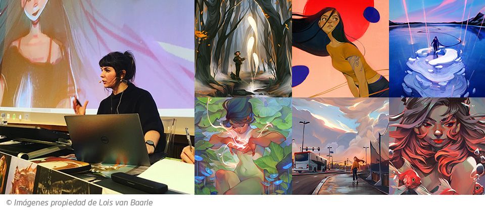 artistas digitales loish