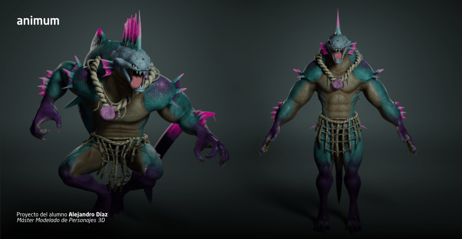 Del concepto al render: el proceso completo de modelado de una criatura 3D para cine