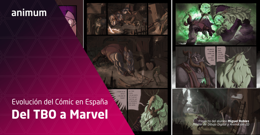 evolución del dibujo en España